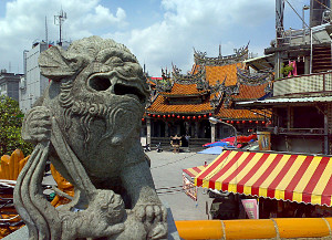 Tempel in der Porzelanstadt Yingge Tempel in Yingge